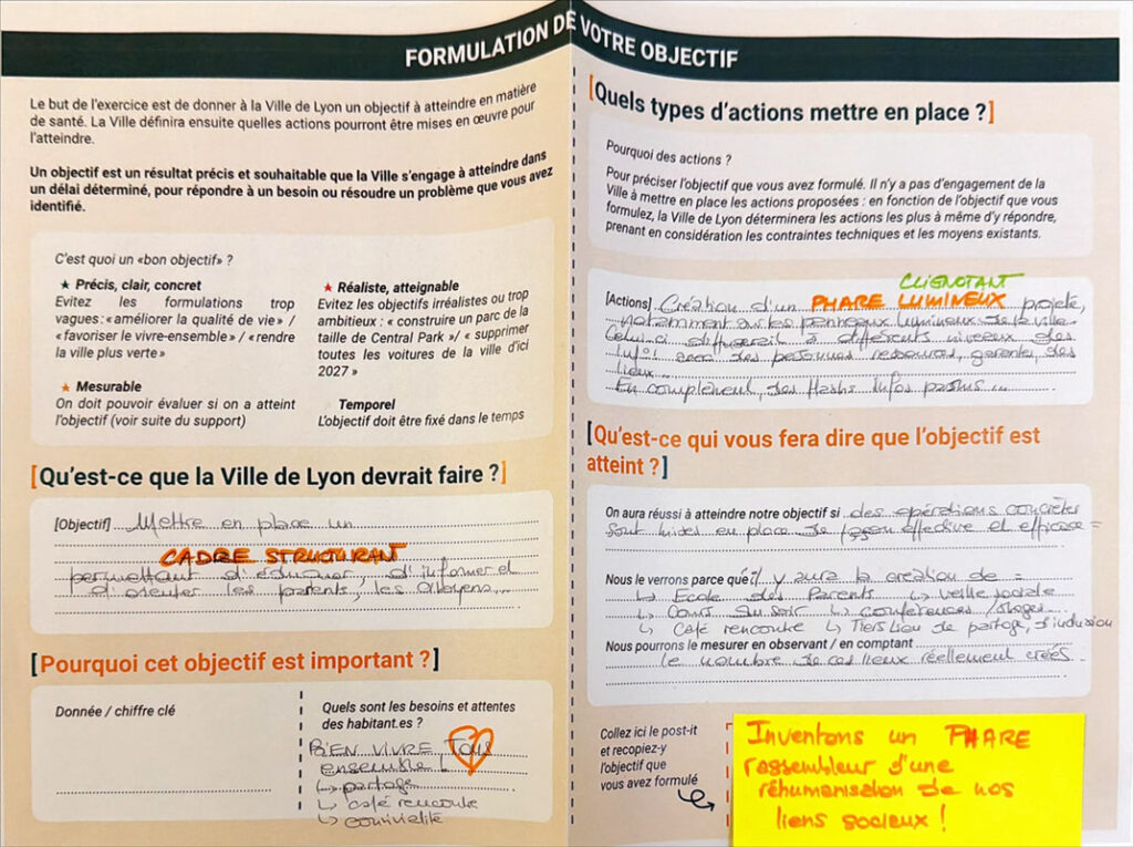 Illustration d'objectif : Le Phare (santé mentale)